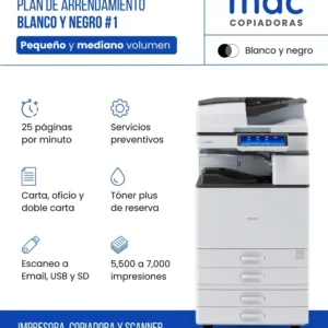 Plan de Arrendamiento Blanco y negro #1