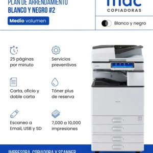 Plan de Arrendamiento Blanco y negro #2