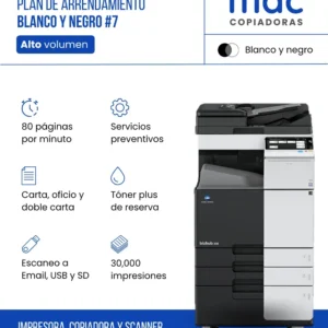 Plan de Arrendamiento Blanco y negro #7